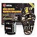 Magnetic Wristband for Holding Tools & Drill Holster (2-Pack) by VITTAL/15 Strong Magnets Adjustable Band for Screws, Nails & More/Unique Tool Gift for Men, Father, Dad, Husband & Boyfriend