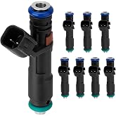 GDUKOP Set of 8 Fuel Injectors Replaces FJ817 4G2142 5C3Z9F593DC CM5138 | Compatible with Ford Expedition 2005-2006 F-150 F-250/F-350 Super Duty 2005-2007 Lincoln Navigator Mark LT 2005-2007 5.4L