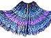 1-7 Yard Tribal Gypsy Maxi Tiered Skirt Belly Dancing Skirts Silk Blend Banjara Fits S M L XL (Assorted) (Colourful Shades)