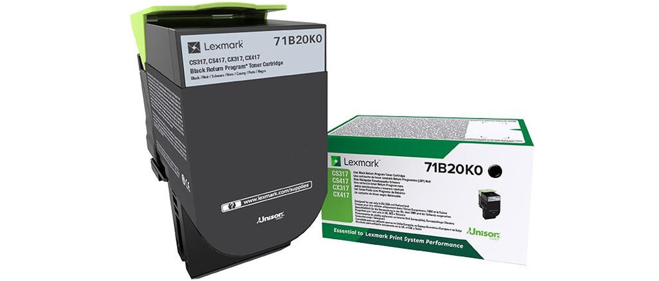 Lexmark Blk Tnr Cart 3K RP 71B20K0