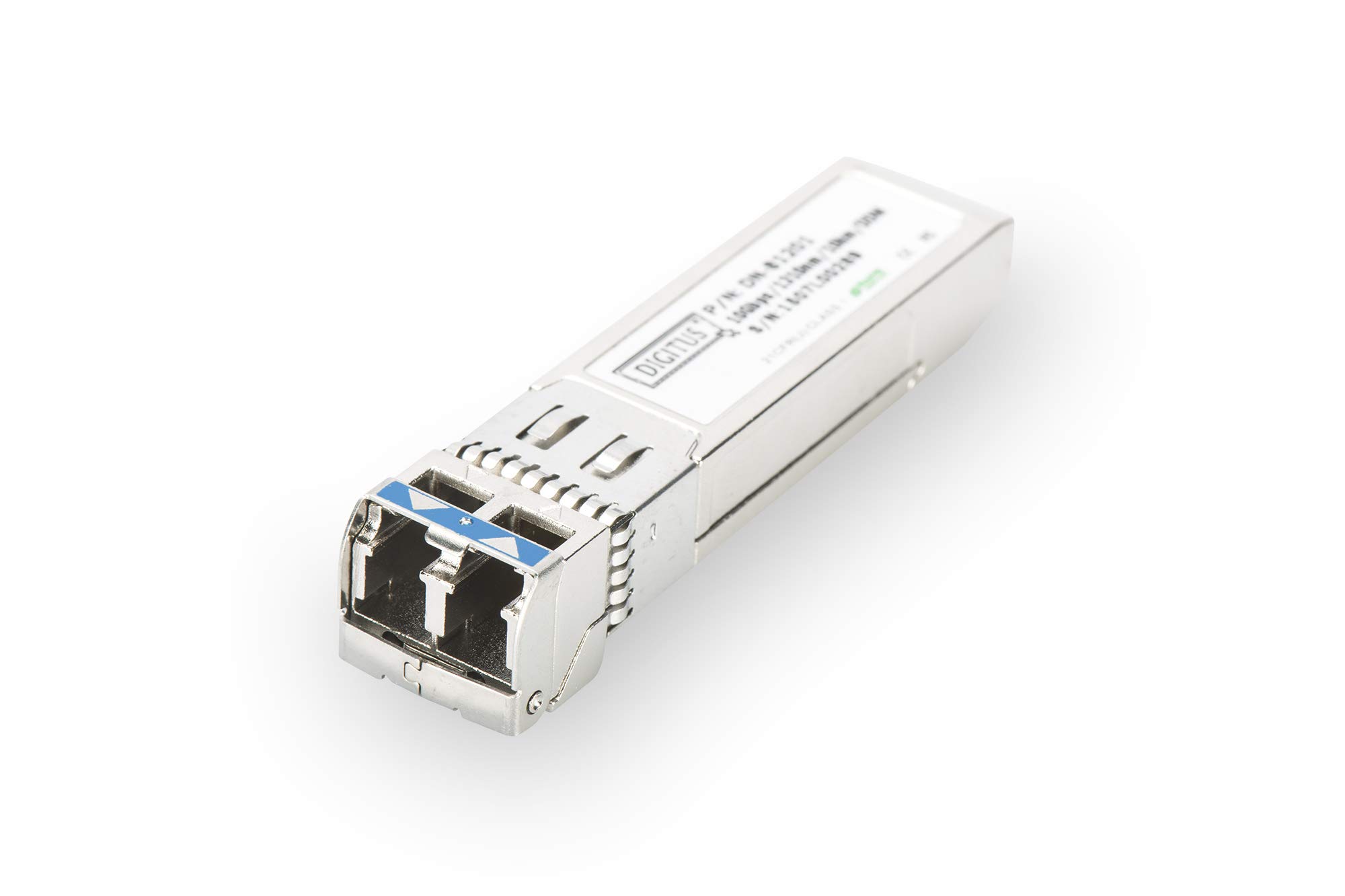 DIGITUS 10G SFP+ Module, Singlemode, DDM, HP-compatible LC Duplex Connector, 1310nm, up to 10km, HP
