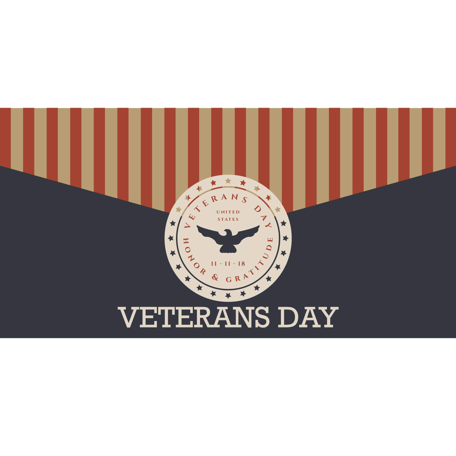 Amazon Com Banner Buzz Make It Visible Veterans Day 11 11 18 Us