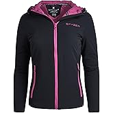 Spyder Womens Windbreaker Jacket - Lightweight Insulated Wind Resistant Waterproof Jackets for Women Zip Up Womens Jacket