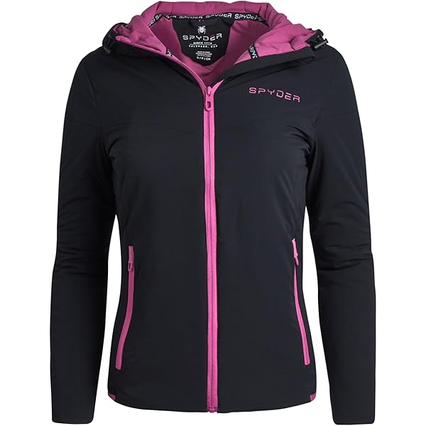 Spyder Womens Fleece Jacket - Lightweight Polar Fleece Windbreaker