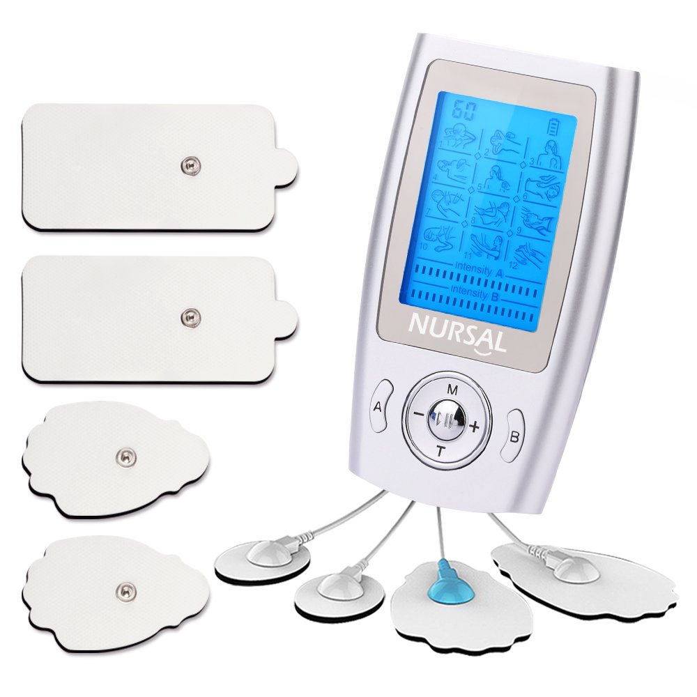 Masajeador y estimulador de pulsos NURSAL TENS para el alivio del dolor