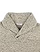 H2H Men's Shawl Neck Pullover Sweater Ribbed V Neck Dress Sweater Ivory US S/Asia M (KMOSWL036)