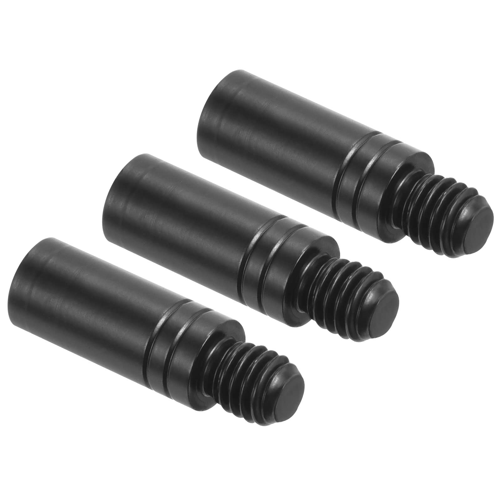 PATIKIL 3g Copper Dart Weight Add Accentuator 3 Pcs 14mm Length 2BA Thread Darts Weight Adjuster Dart Accessories Black