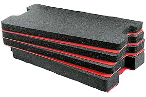CVPKG Custom Tool Control Foam Inserts & ABS Plastic for Pelican 1535. Turn Your 1535 into a Custom Tool case.