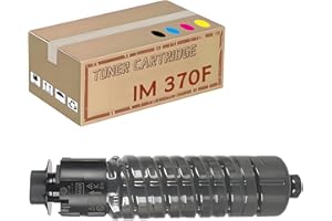 SHENGX IM 370F Toner Cartridge, Compatible for Ricoh IM 370F Printers, with Chip, 842609 Black,Black*1