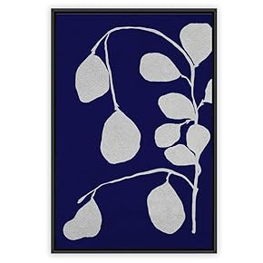 signwin Framed Canvas Wall Art Flowers Pattern Canvas...
