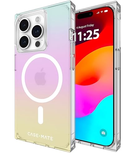 Amazon.com: Case-Mate Soap Bubble iPhone 15 Pro Case for Women
