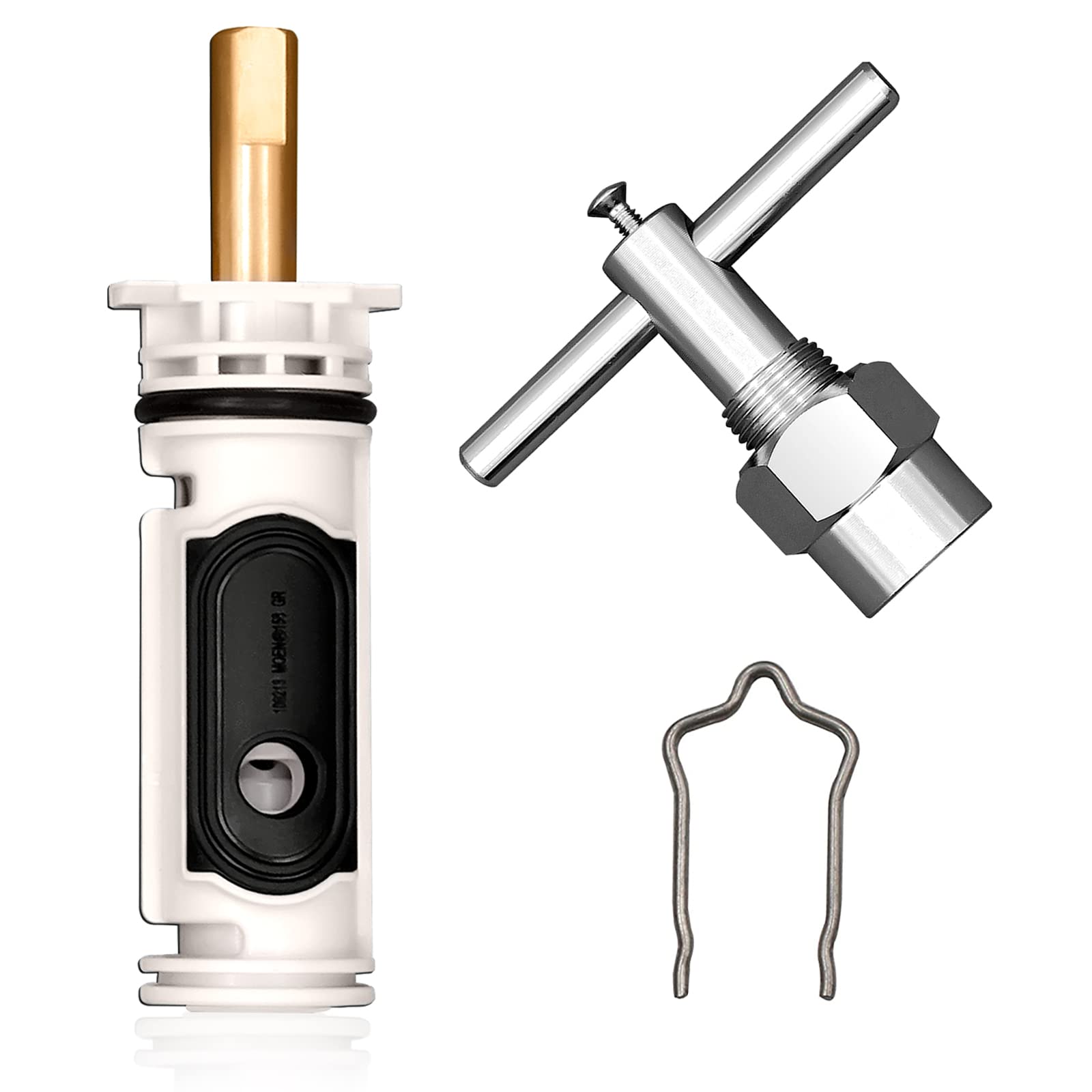 thumbnail image 2 of Moen 1222 Cartridge Replacement Kit - Includes Puller Tool & Handle Adapter For Posi-Temp 2 of 9