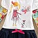 VIKITA Little Girls Dresses White Winter Clothes Long Sleeve Outfits for Little Kids 5-6 Years LH5926, 6T