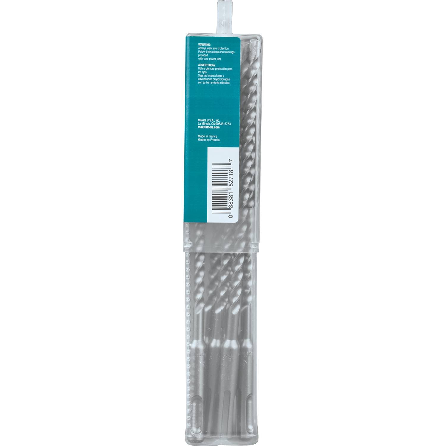 Makita B 1 4 X 8 Sds Plus Bit 3 Cutter 10 Pk Masonry Drill Bit Sets Tools Home Improvement