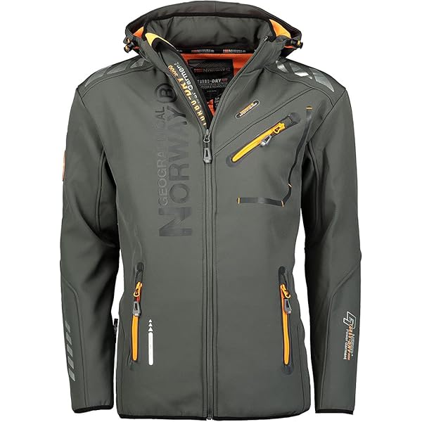 Geographical Norway - Men's Softshell, Black, S at Amazon Men's