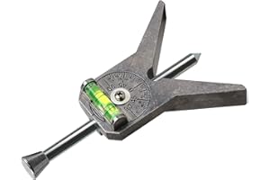 ANKROYU Pipe Center Locator, Stainless Steel Pipe Angle Finder, Adjustable Safety Pipe Marker Centering Tool, Pipe Center Pun