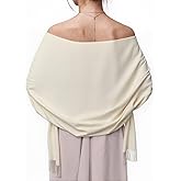 HOYAYO Pashmina Shawl Wraps Cashmere Feel Soft Scarves Evening Dresses Wedding Bridesmaid Scarf for Women Gift Travel Blanket