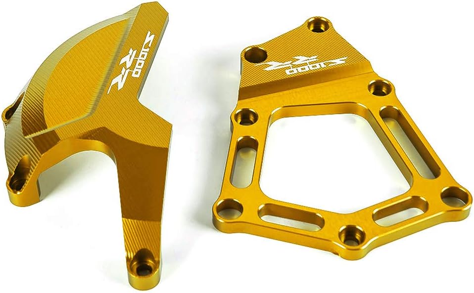 For S1000RR 2010-2018 Motorcycle Engine Guard Case Slider Cover Protector Set for S1000R 2014-2018 HP4 2012-2018 (Gold)