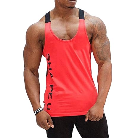 Herren Tank Top Schwarz,Dasongff Stretch Muskelshirt Classic Fitness Fit Sommertop,Lose Tankshirt mit Drucken