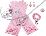 Vicloon Elsa Dress Up Accessories Set of 9 Pink Princess Costume Kit view 2