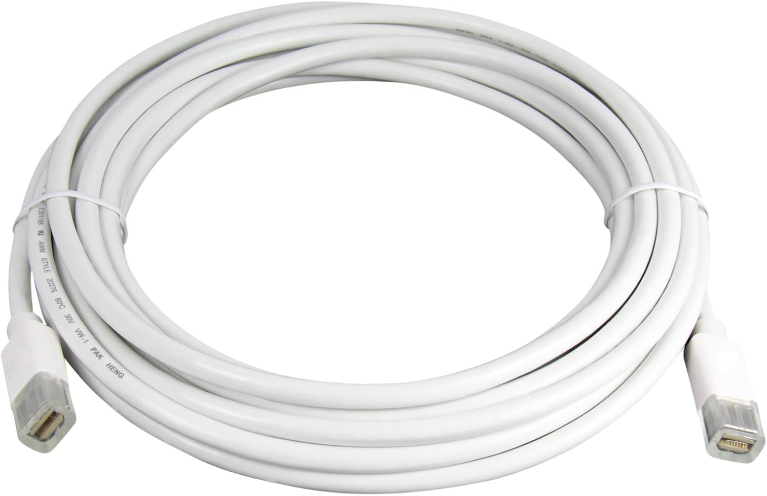 Dr. Bott 4.5m Mini Display Port Cable - White