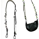 DAOSUN Adjustable Bag Strap Purse Straps Replacement Crossbody, Paracord Rope Heavy Duty Shoulder Straps for Bags Cameras