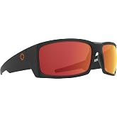 Spy Optic General Dale Jr/Matte Black/Hd Plus Gray Green/Orange Spectra Mirror One Size