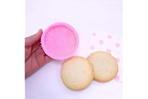 Shortcake round cookie silicone mold | Soap | Candle | Mold for Wax | Mold for Resin Wax melts mold
