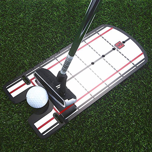ZZWPY Eyeline Golf Putting Mirror, Golf Alignment Mirror Golf Training Mirror Golf Shoulder Mirror- Practice Your Putting Alignment Tool