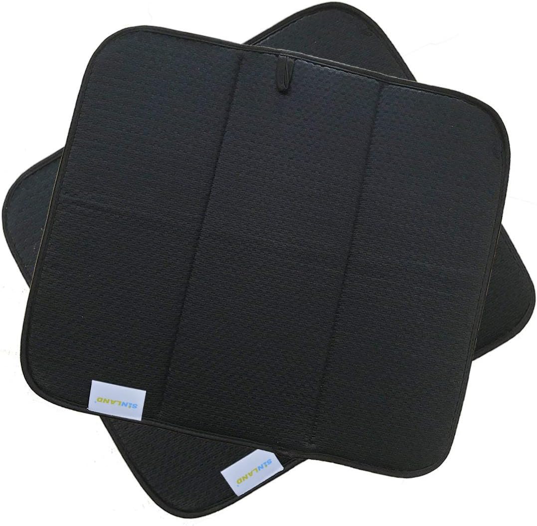 Best Kitchen Counter Black Dish Drying Mat