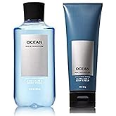Bath & Body Works Men's Collection Ultra Shea Body Cream & 2 in 1 Hair and Body Wash OCEAN.
