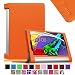 Fintie Lenovo Yoga Tablet 2 8 Folio Case Cover with Auto Sleep / Wake Feature for Lenovo Yoga Tablet 2 8-Inch Tablet, Orange
