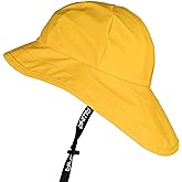 AWHA Souwester, Rain Hat - Waterproof Cap with Wide Brim and Earflaps