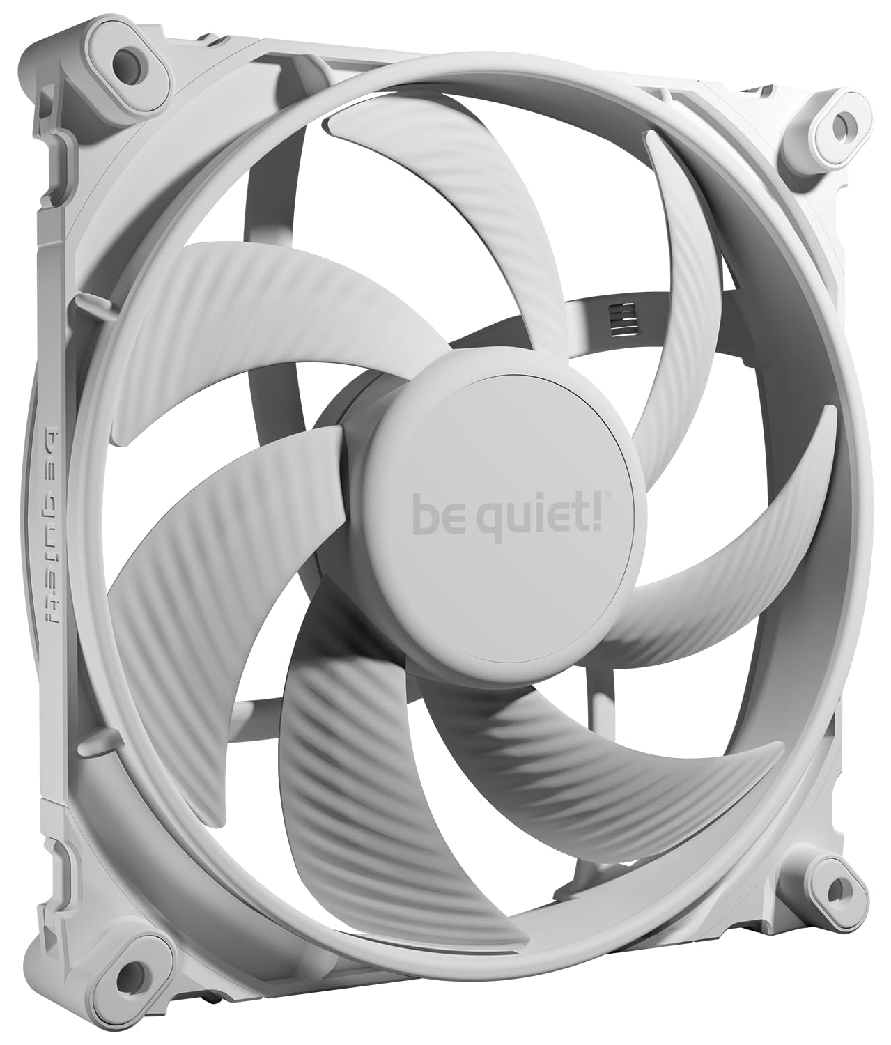 be quiet! Silent Wings 4 120mm PWM high-speed White fan, optimized fan blades, extraordinary high performance, extremely high air pressure, very silent operation, 6-pole fan motor