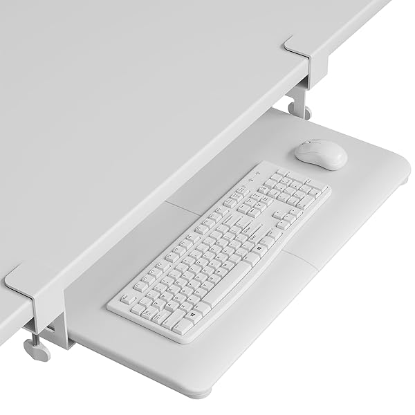BONTEC KMT01 UNDER DESK KEYBOARD TRAY, PULL-OUT KEYBOARD...