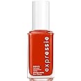 Essie expressie, Quick-Dry Nail Polish, 8-Free Vegan, Bright Red, Bold And Be Bold, 0.33 fl oz