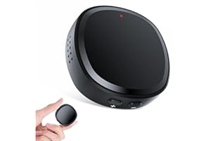 VEUIEIZT 64GB Digital Voice Recorder Voice Activated Recorder with Speaker Playback and Headphone Playback, 750 Hours Magnetic Audio Recorder Portable Mini Recording Device for Lectures Meetings Daily Use