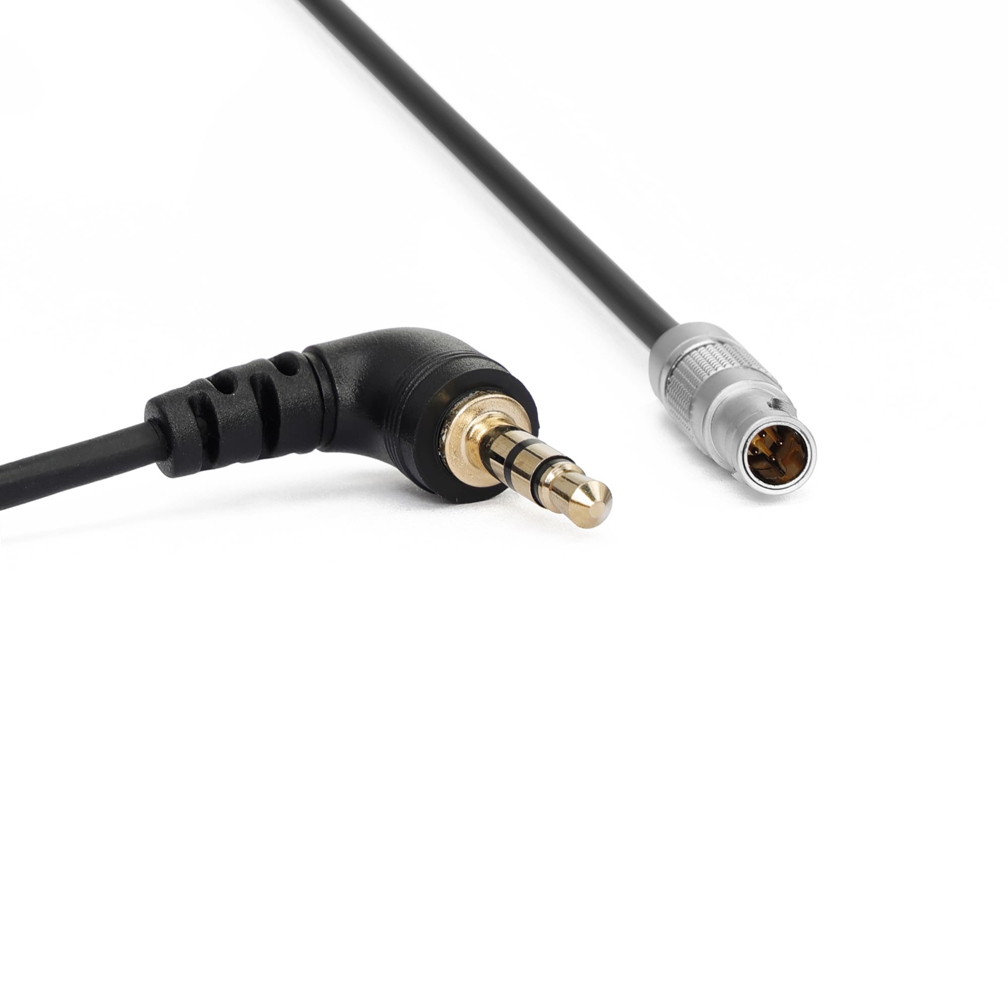 ZBLZGP 3.5mm TRS Jack to 00B 4 Pin Male Tentacle Sync Timecode Cable for RED Epic/Gemini Camera (Straight 4 Pin)