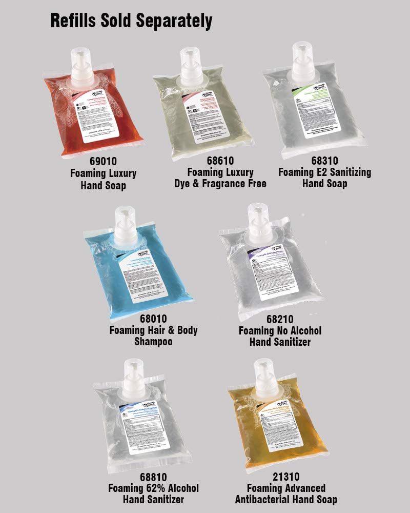 Kutol Health Guard 21310 Foaming Advanced Antibacterial Hand Soap, 1000 mL Refill Bag, Amber with Citrus Spice Scent (Pack of 4): Industrial & Scientific