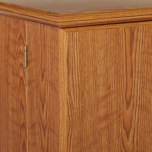 Sauder Orchard Hills Multimedia Storage Carolina Oak finish