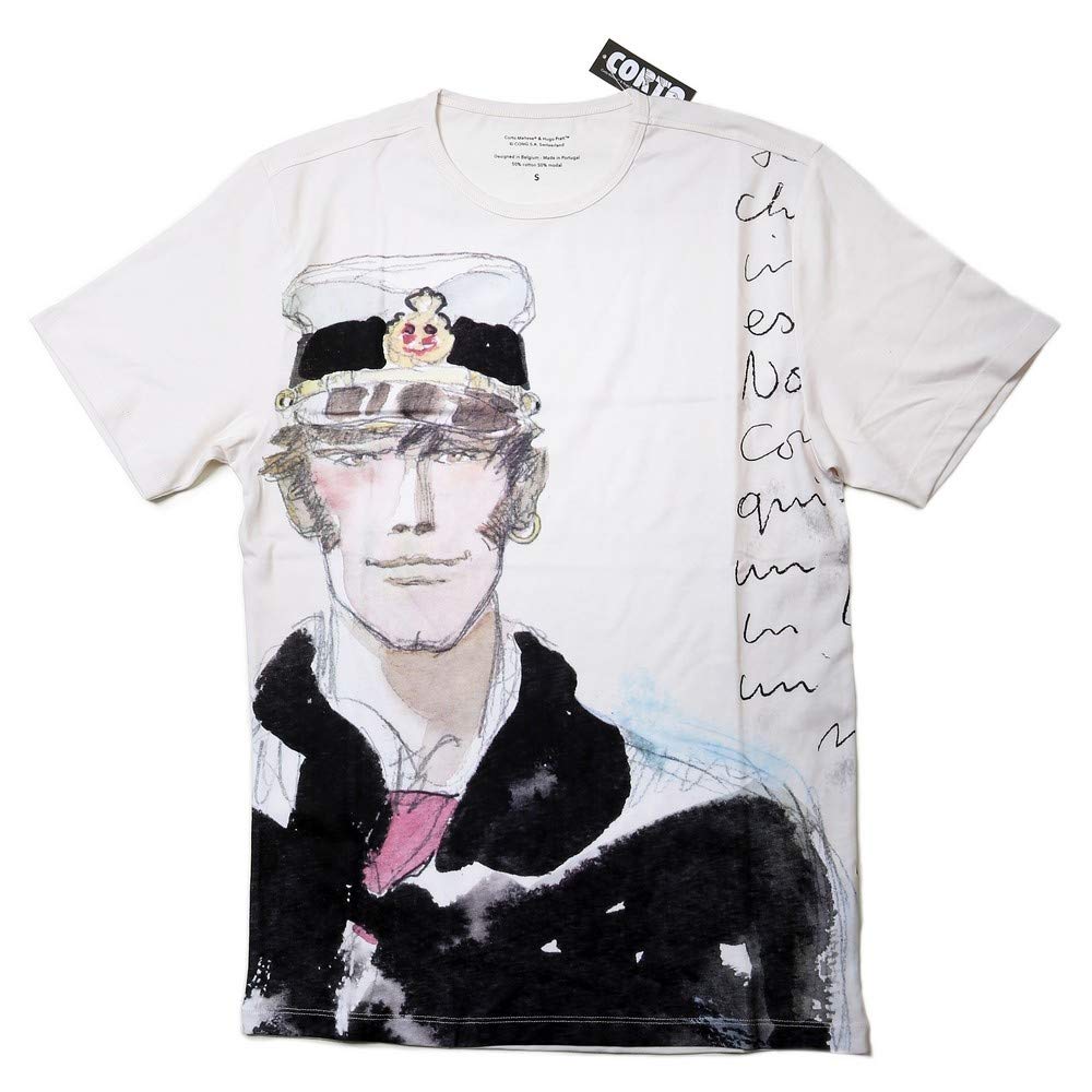 Moulinsart T Shirt Vintage Style Corto Maltese La Ballade De