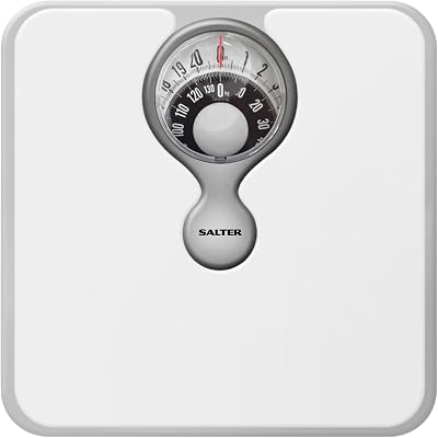 Salter Mechanical Bathroom Scale Premium Analogue 133 kg White