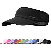 ONWANDER Sport Sun Visor Hat for Women Men - Lightweight Stretchy Polyester Spandex Quick Dry Sweatband Wrinkle Resistant