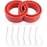 2PCS Front-Rear Coil Spring Spacer for 1.45''-1.65'' Spring Spacing,Heavy-Duty Coil Spring Booster Enhance Spring Rate,Universal Coil Spring Spacers Car Accessories for 2000-2500Lb Car