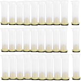 30pcs Queen Bee Roller Cages -Plastic Beekeeping Rearing Cup Kit Queen bee Roller Cage Rearing Cup Holder Beekeeping Tool