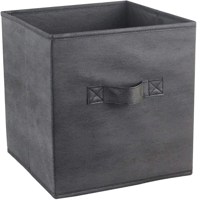 URBANESSENTIALS Premium Foldable Cube Storage Box with Handles Fabric