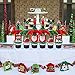 OurWarm 3pcs Ugly Christmas Sweater Wine Bottle Cover for Holiday Party Decorations
