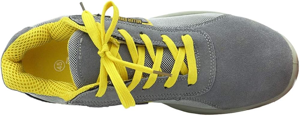 Scarpe da lavoro Miller Steel Scarpe Antinfortunistiche S1P Basse Grigio  1826B urban-earth.co.uk