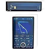 Carwiner 2PCS Screen Protector Compatible with 2021-2026 Mustang Mach-E, 15.5 Inch Navigation + 10.2 Inch Dashboard Set, Cent