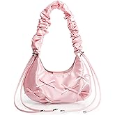 Tote Bag for Women, Satin Bow Shoulder Bag, Handbag Suitable for Important Occasions, Work, Travel(Style 1)